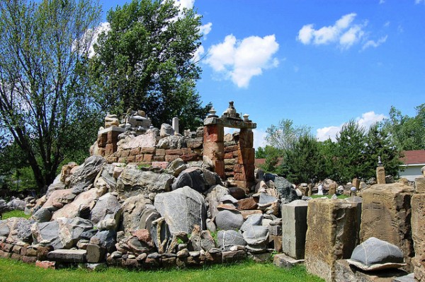 The Temple of Tolerance at the Rock Garden.