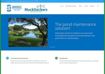 MuckSuckers – Making ponds healthy
