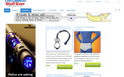 The Coolest Stuff Ever and Affiliate Sites