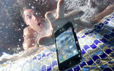 What to do with a water damaged mobile phone